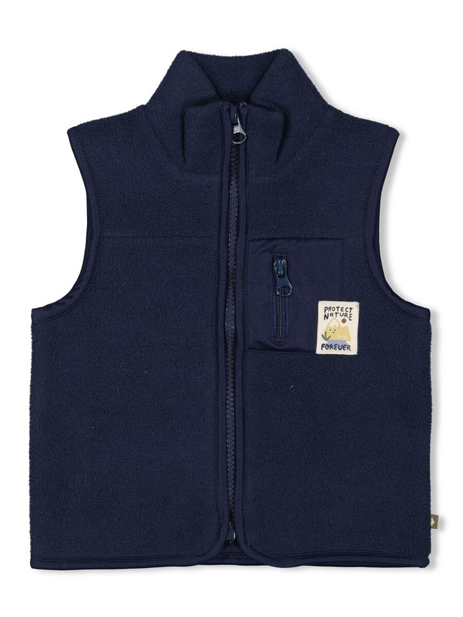 Bodywarmer van het merk Feetje in het Marine