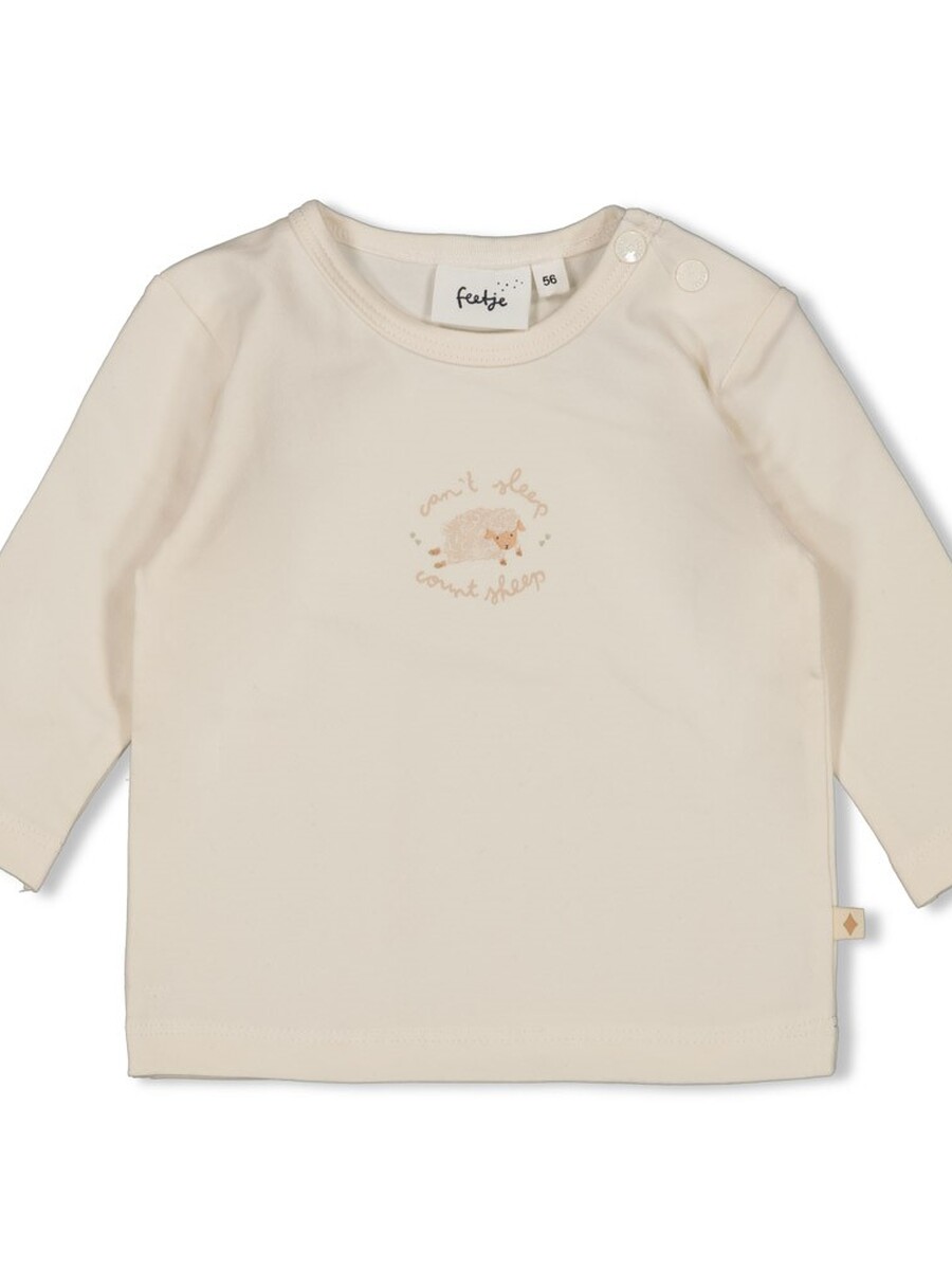 T-shirt van het merk Feetje in het Beige