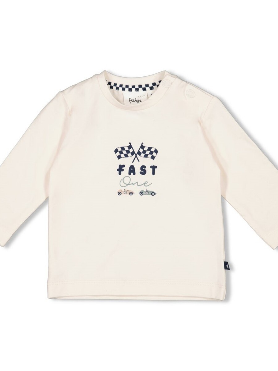 T-shirt van het merk Feetje in het Ecru