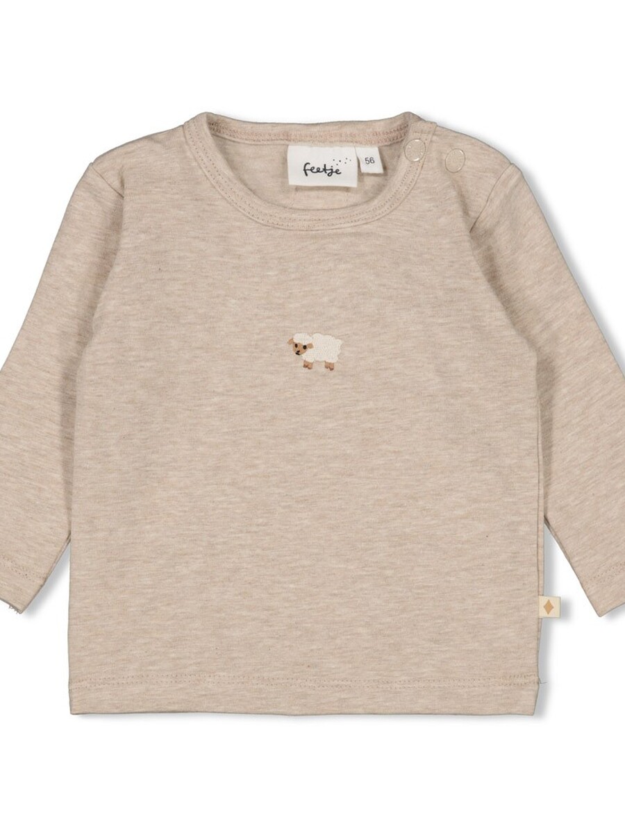 T-shirt van het merk Feetje in het Beige