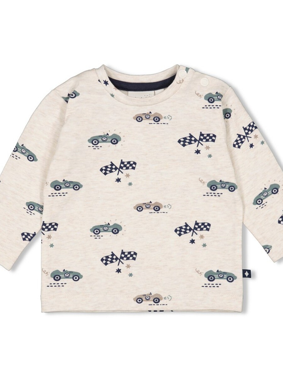 T-shirt van het merk Feetje in het Ecru