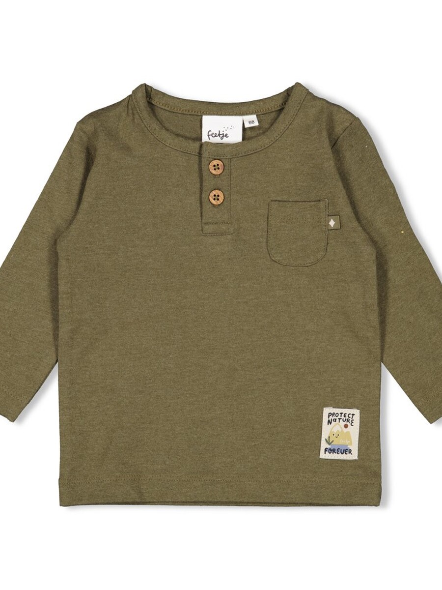 T-shirt van het merk Feetje in het Groen