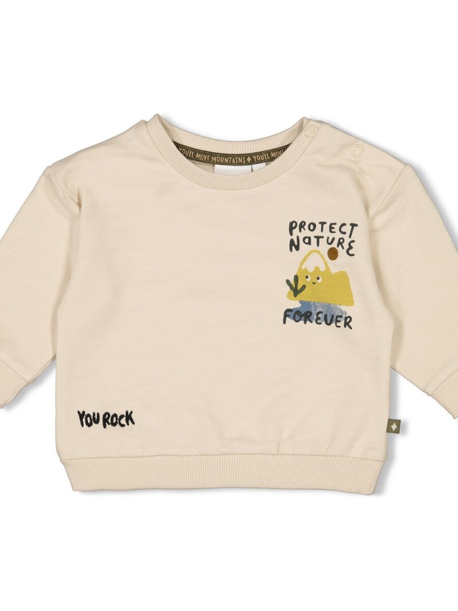 Sweater van het merk Feetje in het Beige