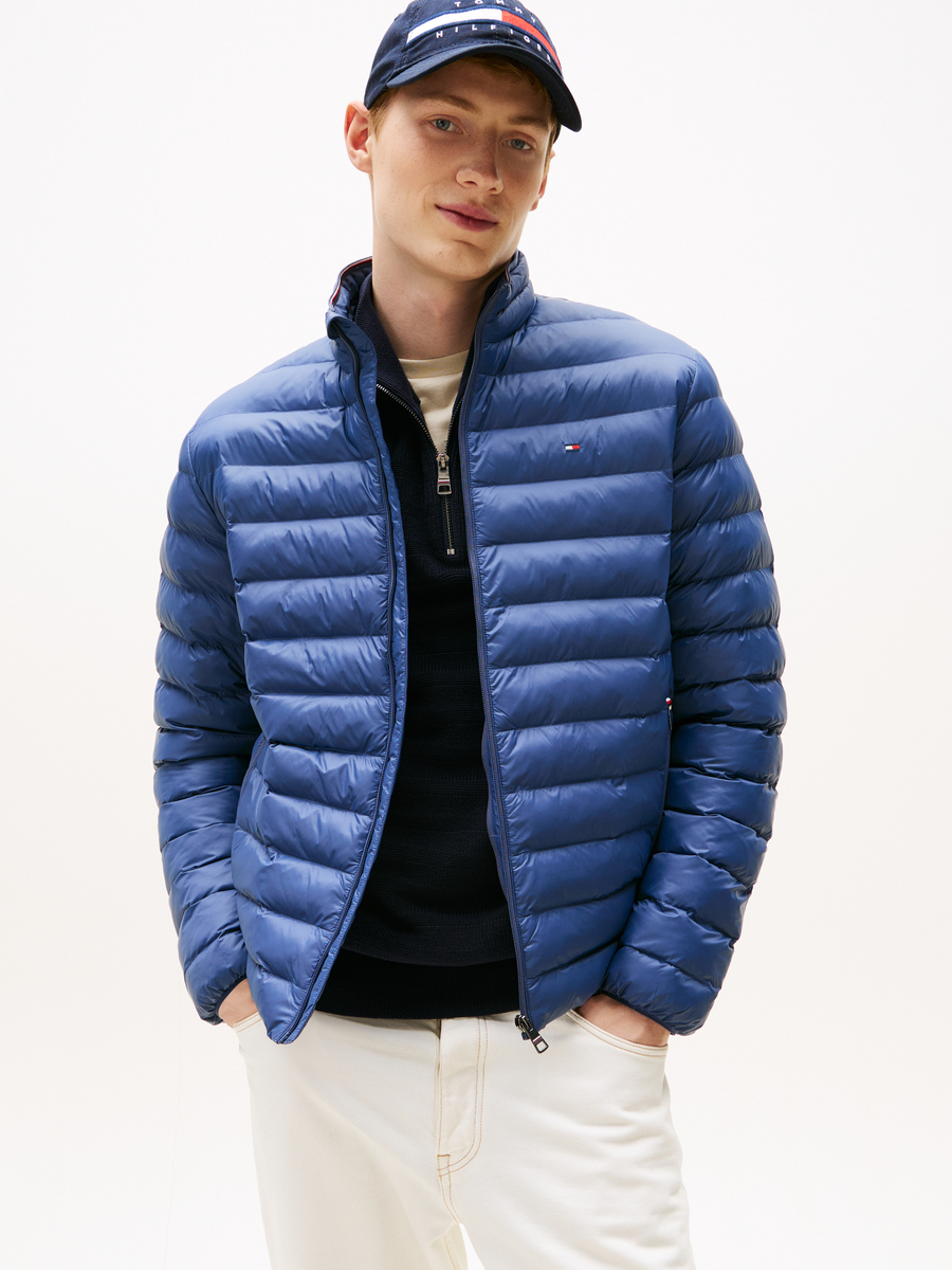 Jacket van het merk Tommy Hilfiger in het Blauw