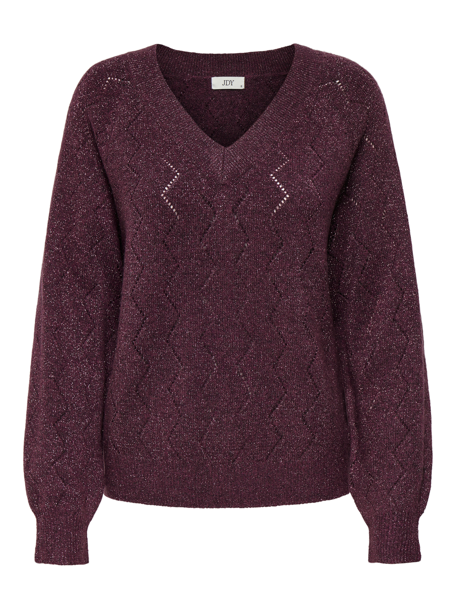 Pull van het merk Jdy in het Bordeaux
