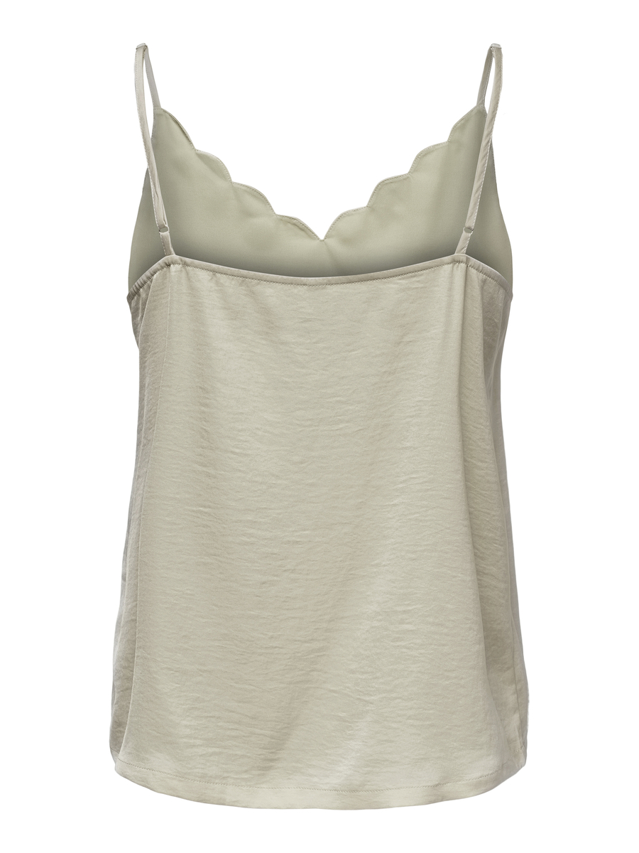 Top van het merk Only Carmakoma in het Beige