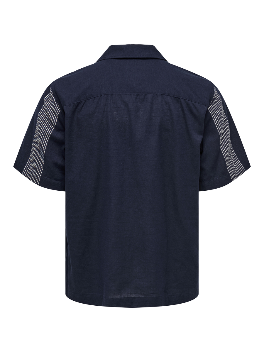 Hemd van het merk Only & Sons in het Marine