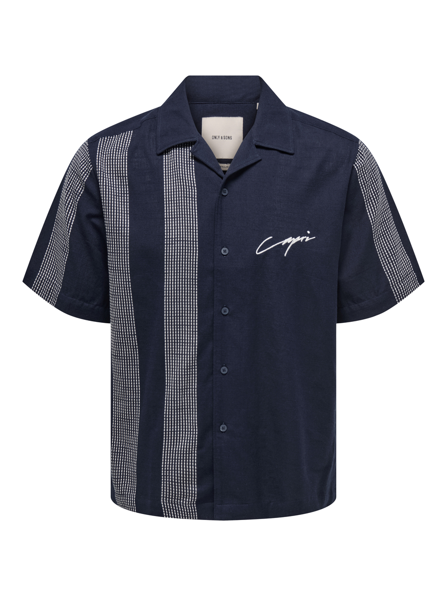 Hemd van het merk Only & Sons in het Marine