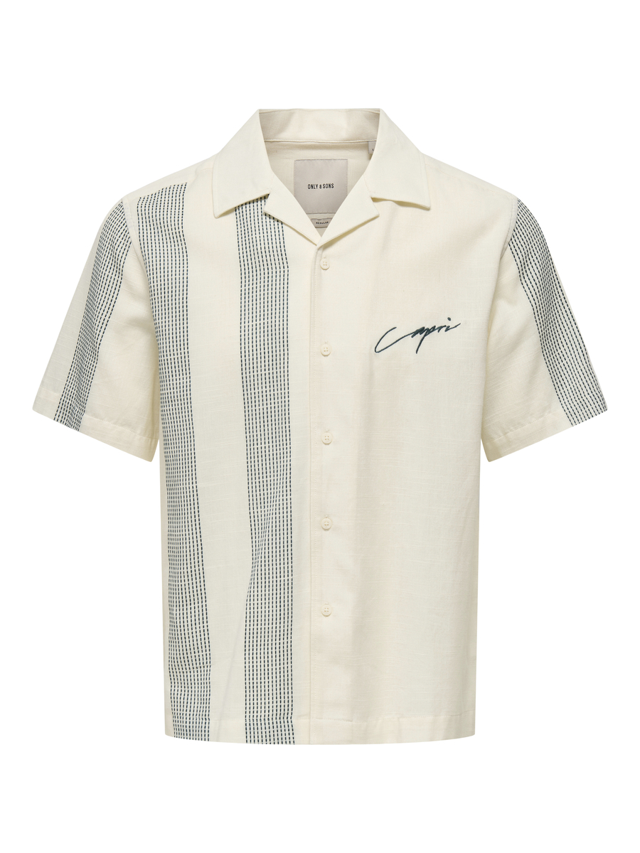Hemd van het merk Only & Sons in het Ecru