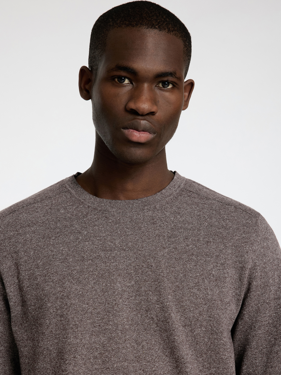Pull van het merk Selected in het Bruin