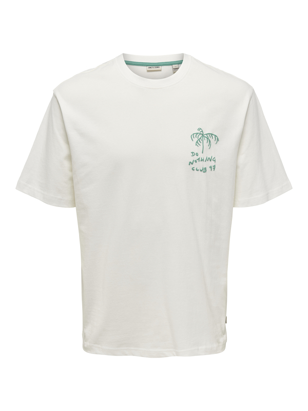 T-shirt van het merk Only & Sons in het Wit