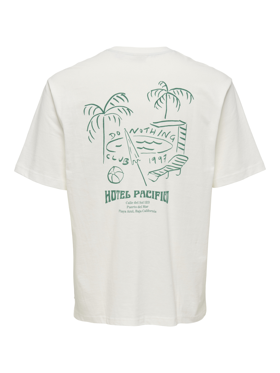 T-shirt van het merk Only & Sons in het Wit