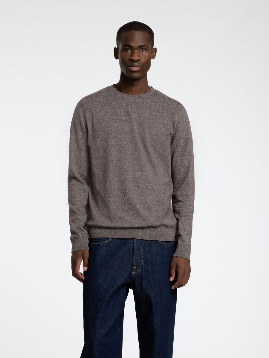 Pull van het merk Selected in het Bruin