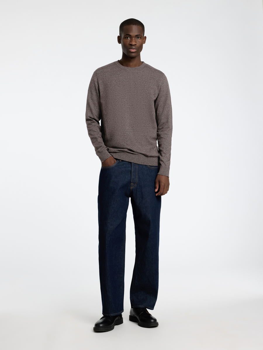 Pull van het merk Selected in het Bruin