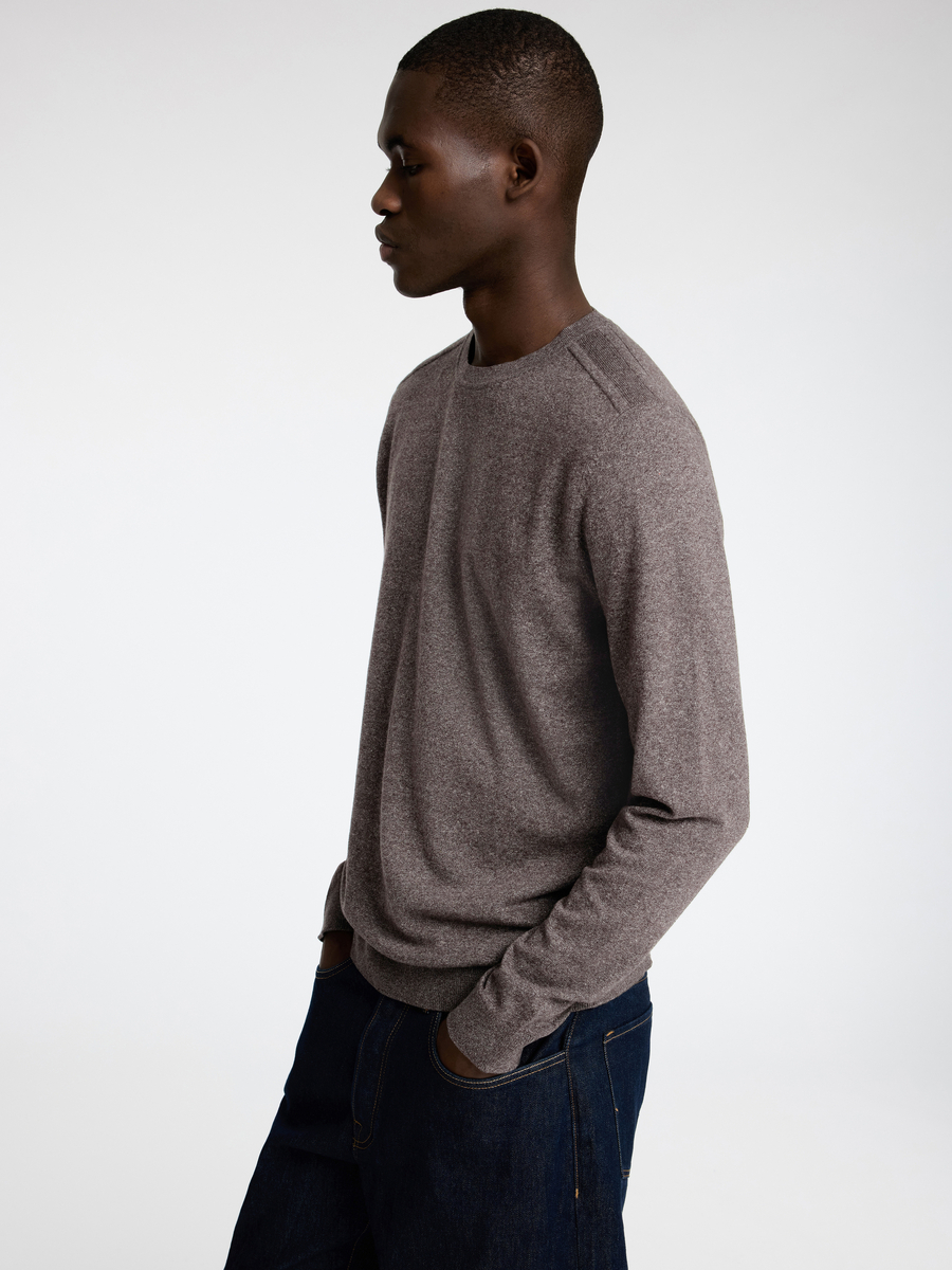 Pull van het merk Selected in het Bruin