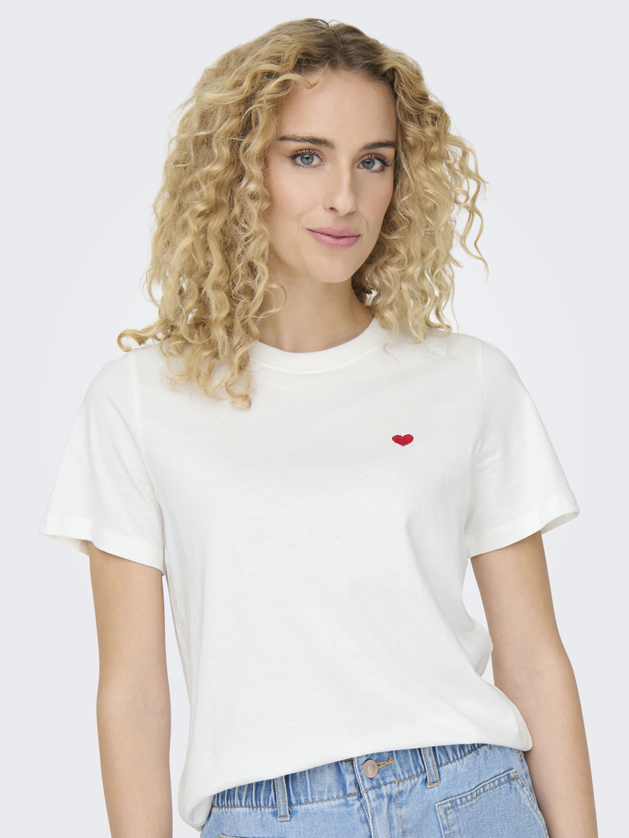 T-shirt van het merk Jdy in het Wit
