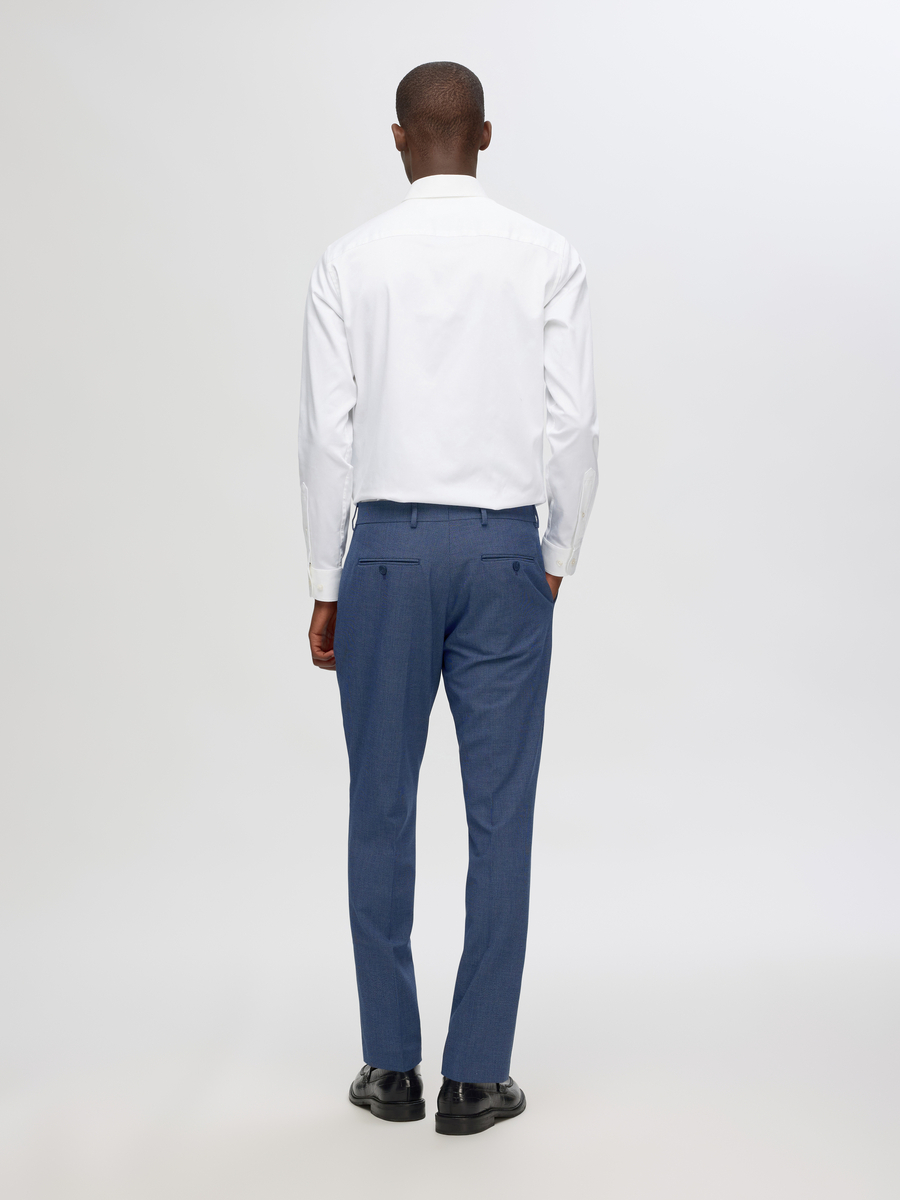 Broek van het merk Selected in het Marine