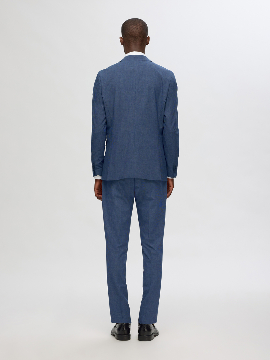 Blazer van het merk Selected in het Marine
