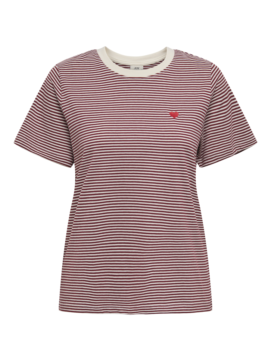 T-shirt van het merk Jdy in het Bordeaux