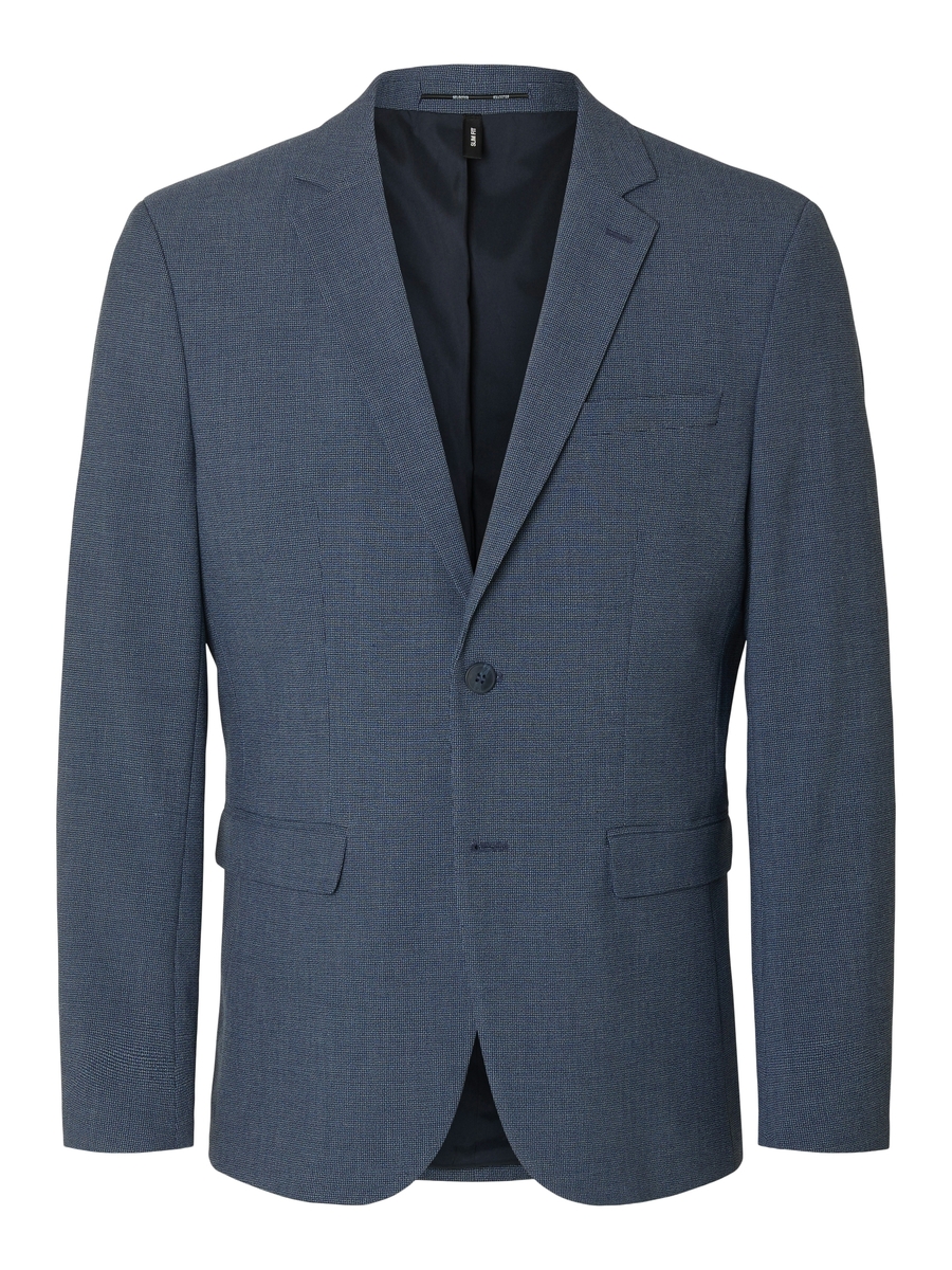 Blazer van het merk Selected in het Marine