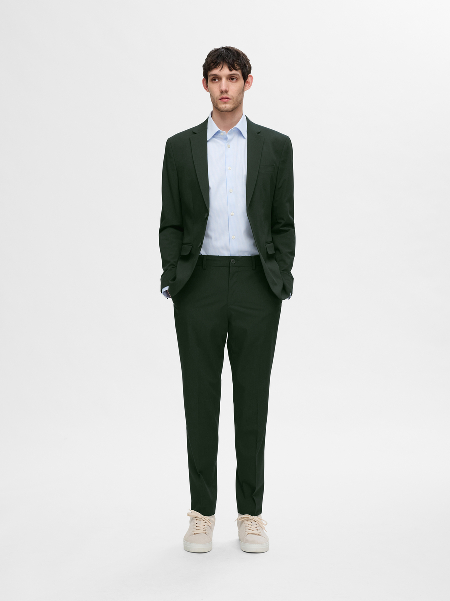 Broek van het merk Selected in het Kaki