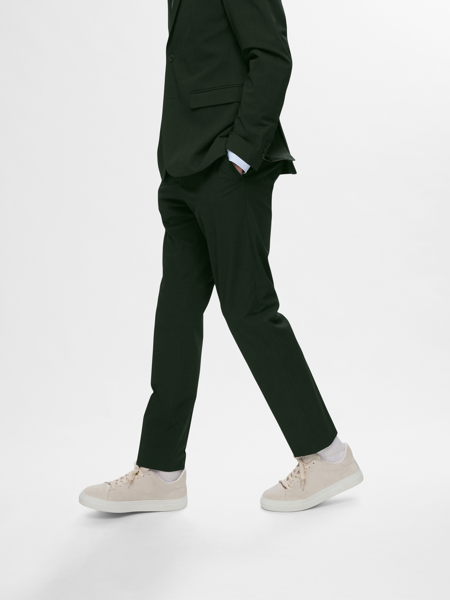 Broek van het merk Selected in het Kaki
