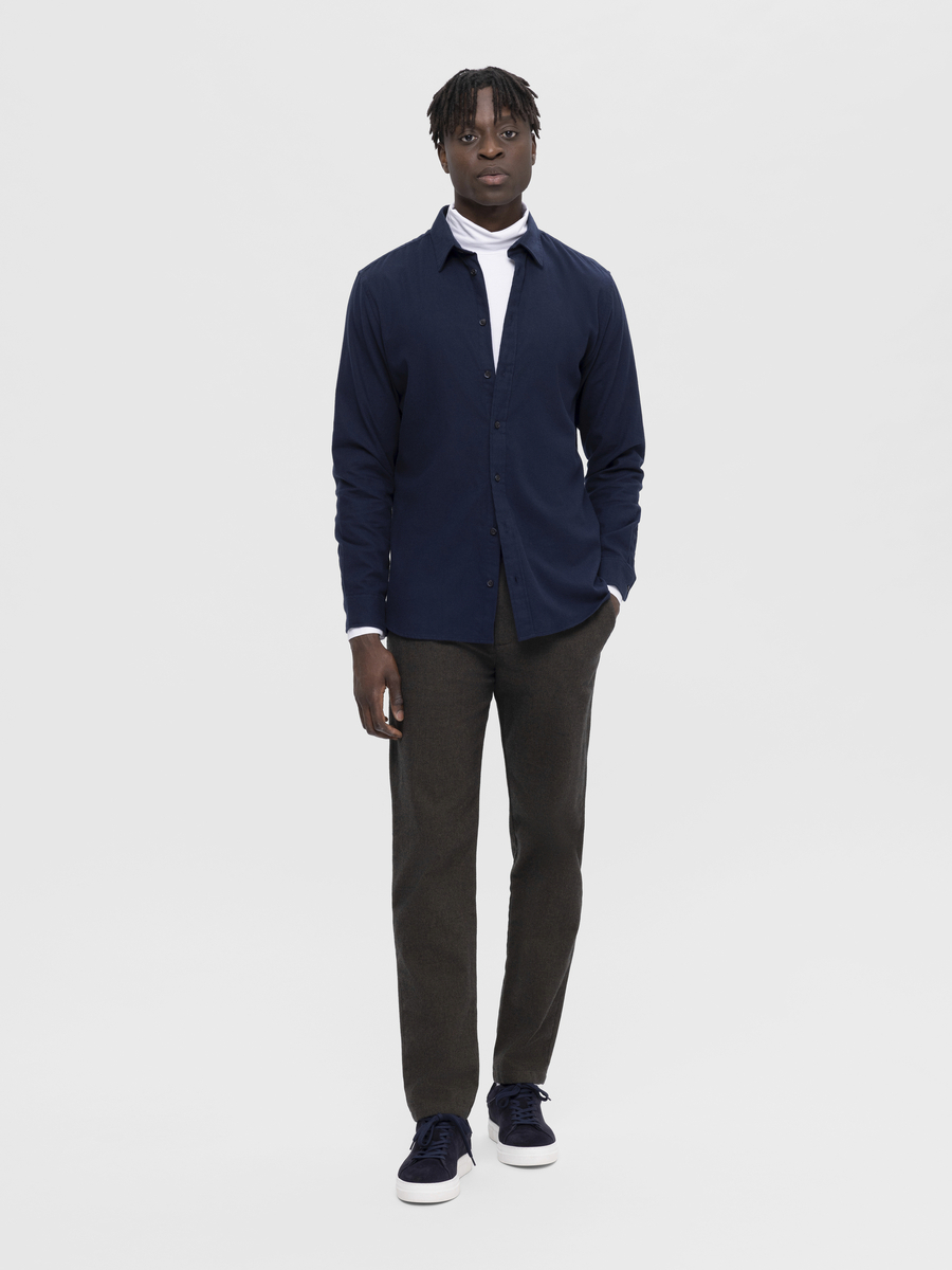 Hemd van het merk Selected in het Blauw