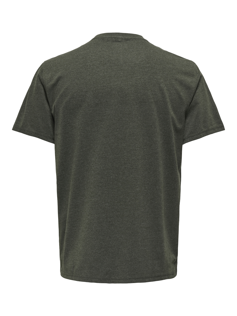 T-shirt van het merk Only & Sons in het Groen