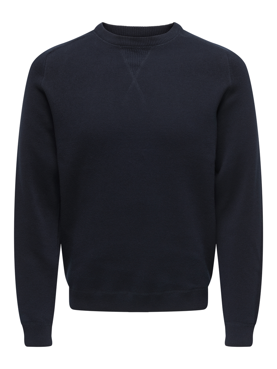 Pull van het merk Only & Sons in het Blauw