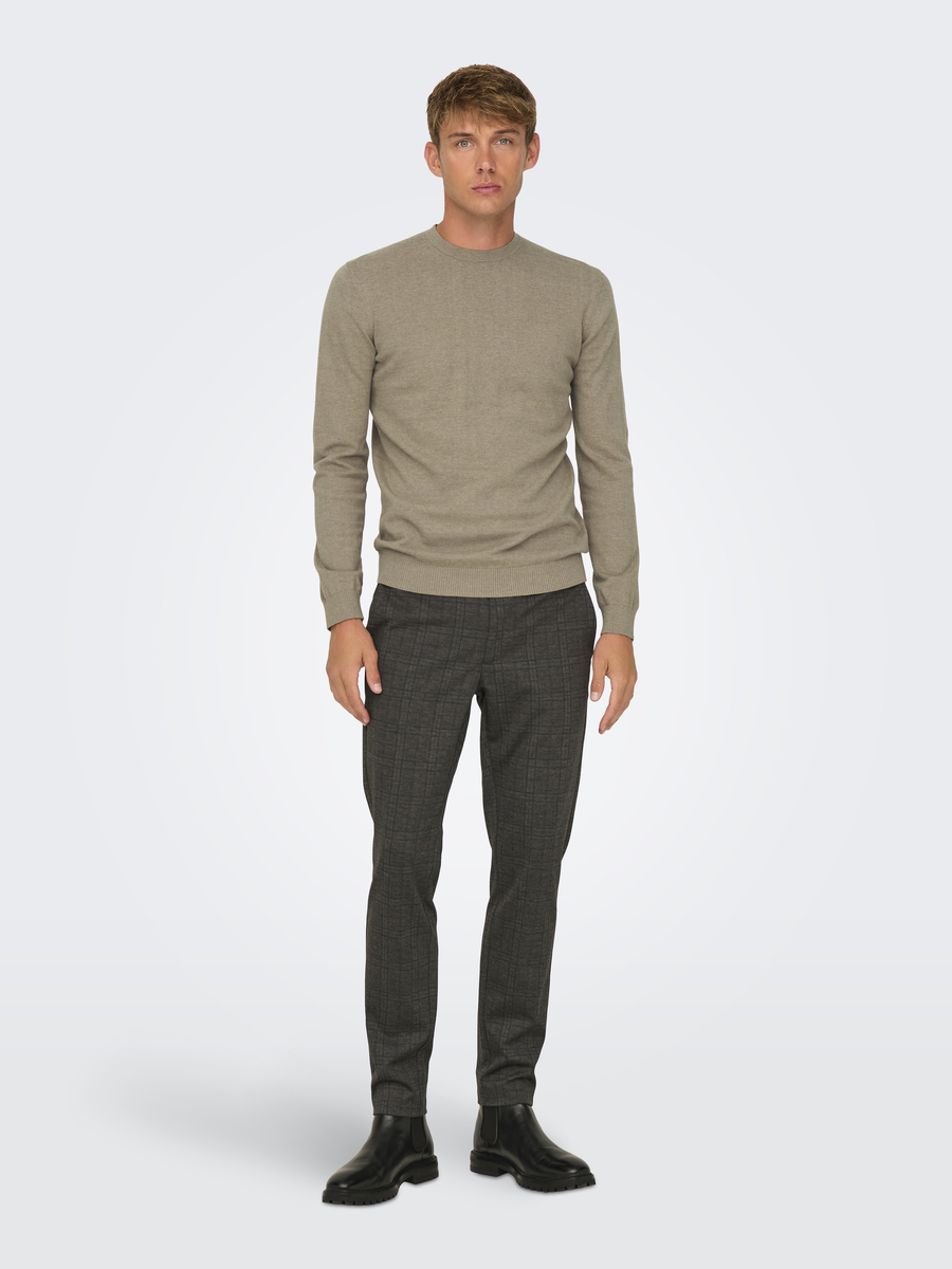 Pull van het merk Only & Sons in het Beige