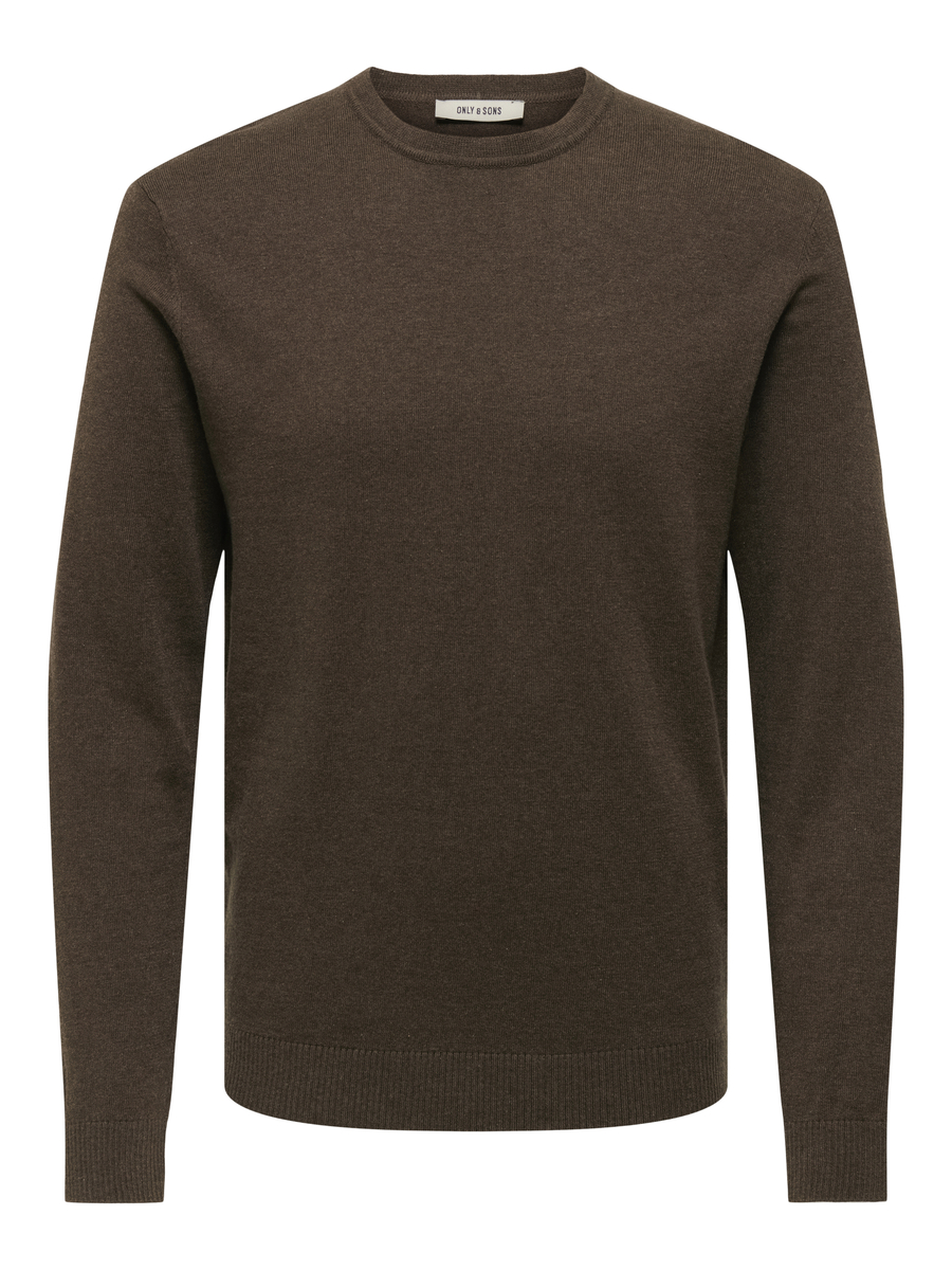Pull van het merk Only & Sons in het Bruin