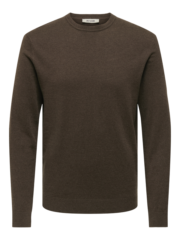 Pull van het merk Only & Sons in het Bruin