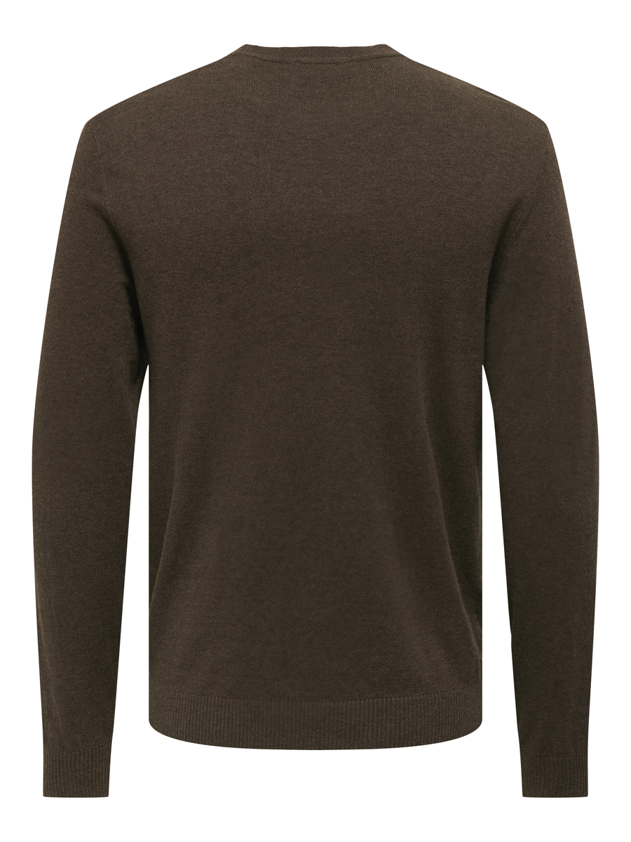 Pull van het merk Only & Sons in het Bruin