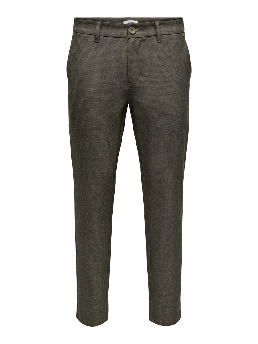 Broek van het merk Only & Sons in het Bruin