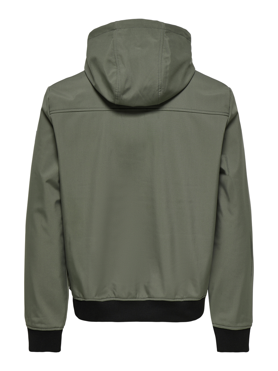 Vest van het merk Only & Sons in het Kaki