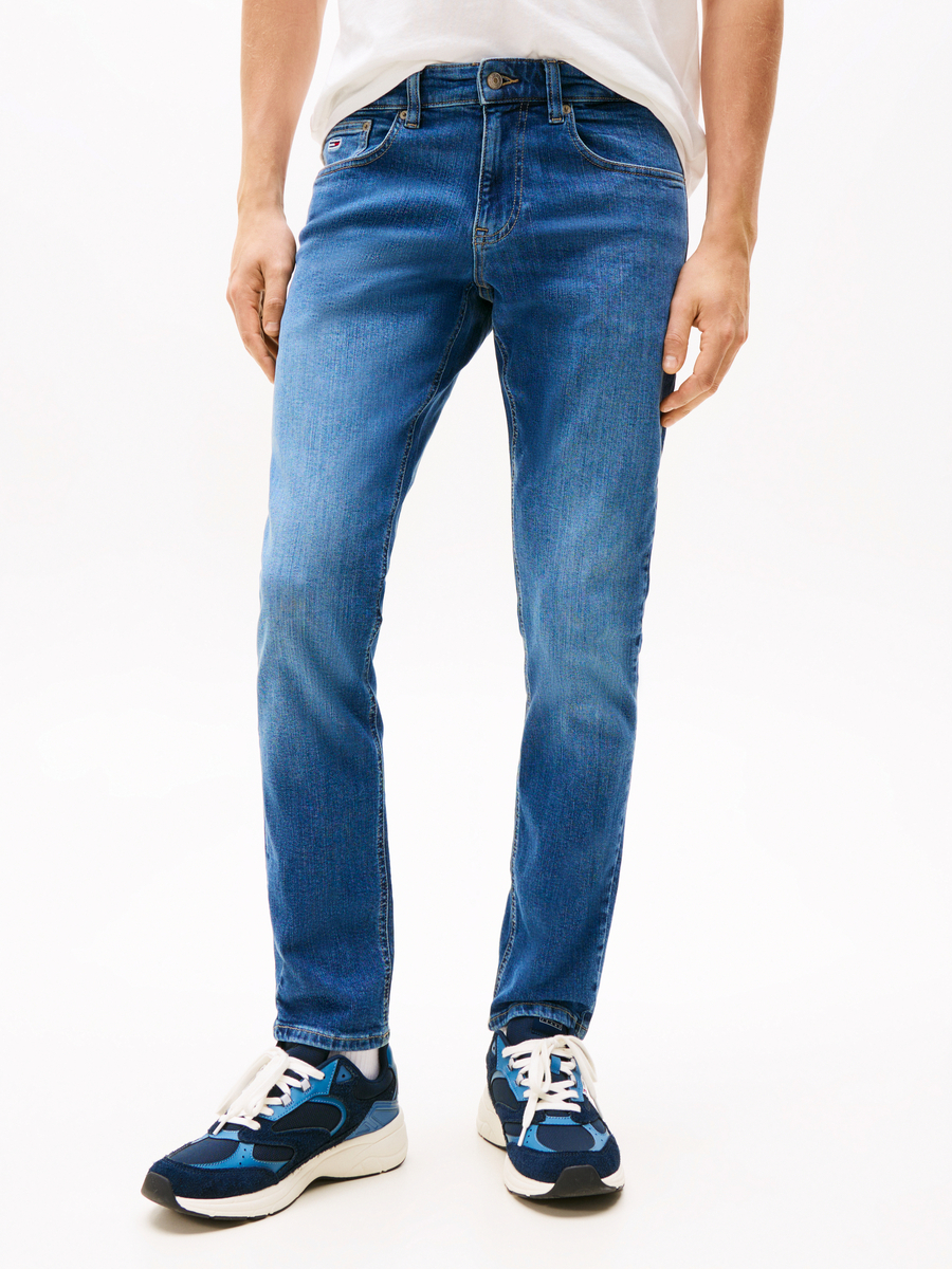 Broek van het merk Tommy Jeans in het Blauw