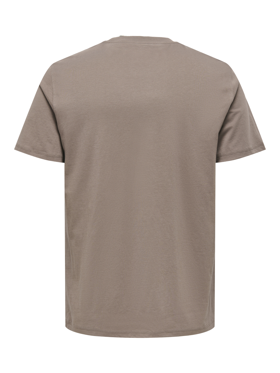 T-shirt van het merk Only & Sons in het Bruin