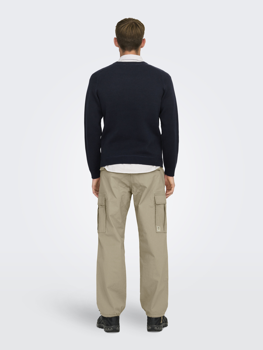 Pull van het merk Only & Sons in het Blauw