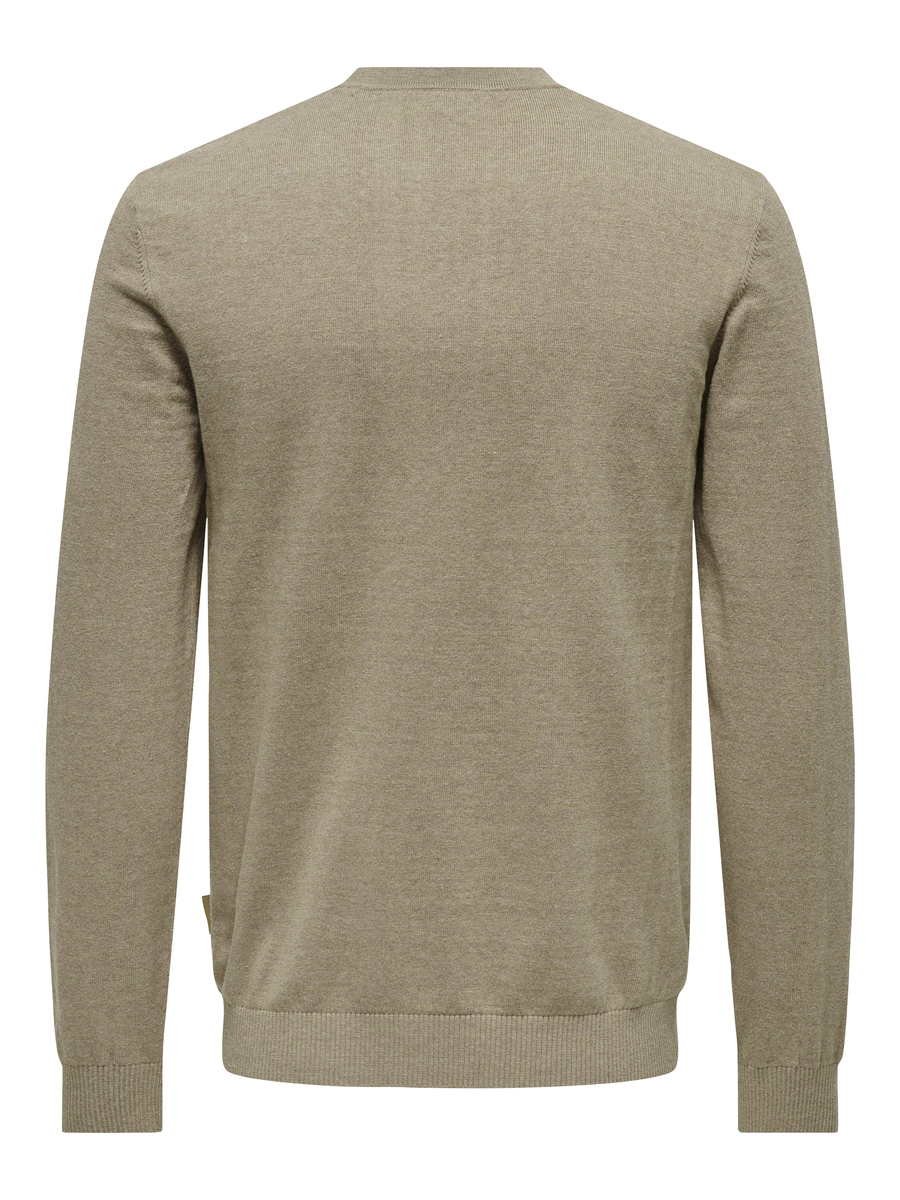 Pull van het merk Only & Sons in het Beige