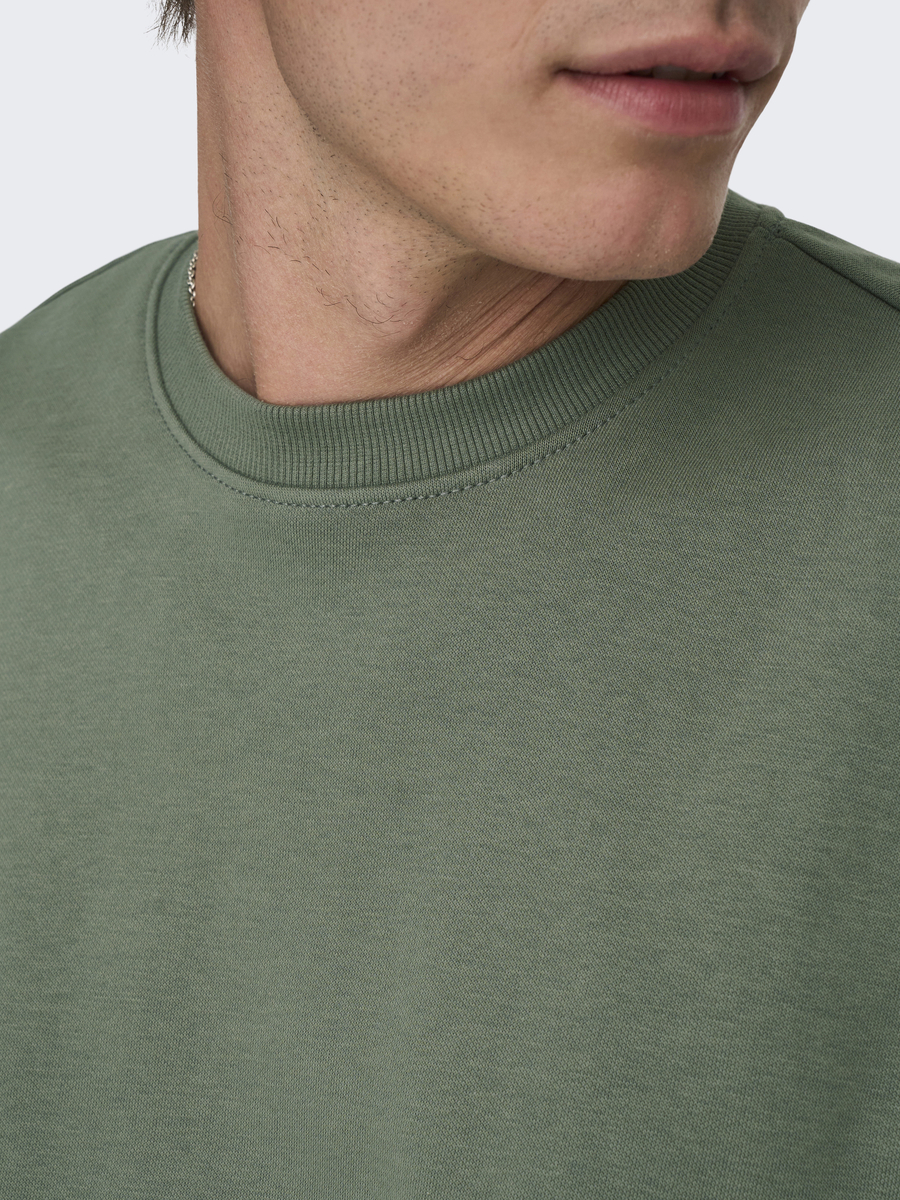 Sweater van het merk Only & Sons in het Groen