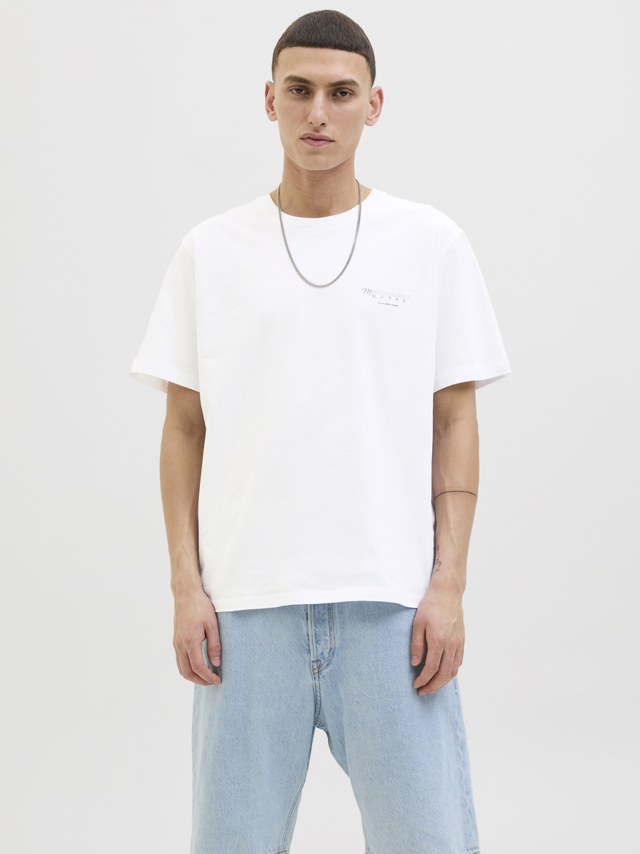 T-shirt van het merk Jack & Jones in het Wit