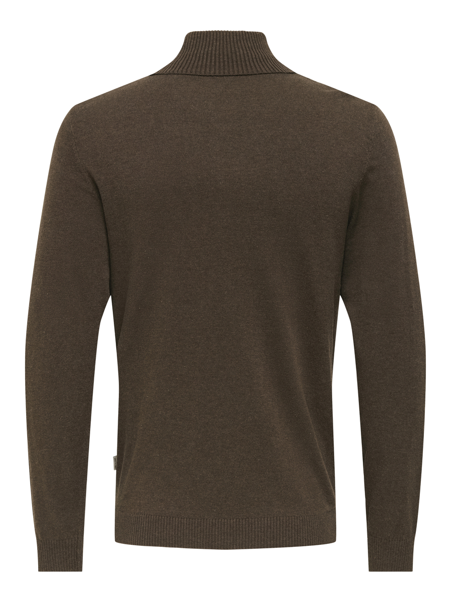 Pull van het merk Only & Sons in het Bruin