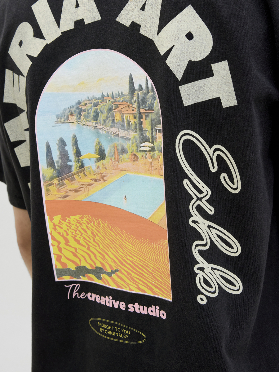 T-shirt van het merk Jack & Jones in het Zwart