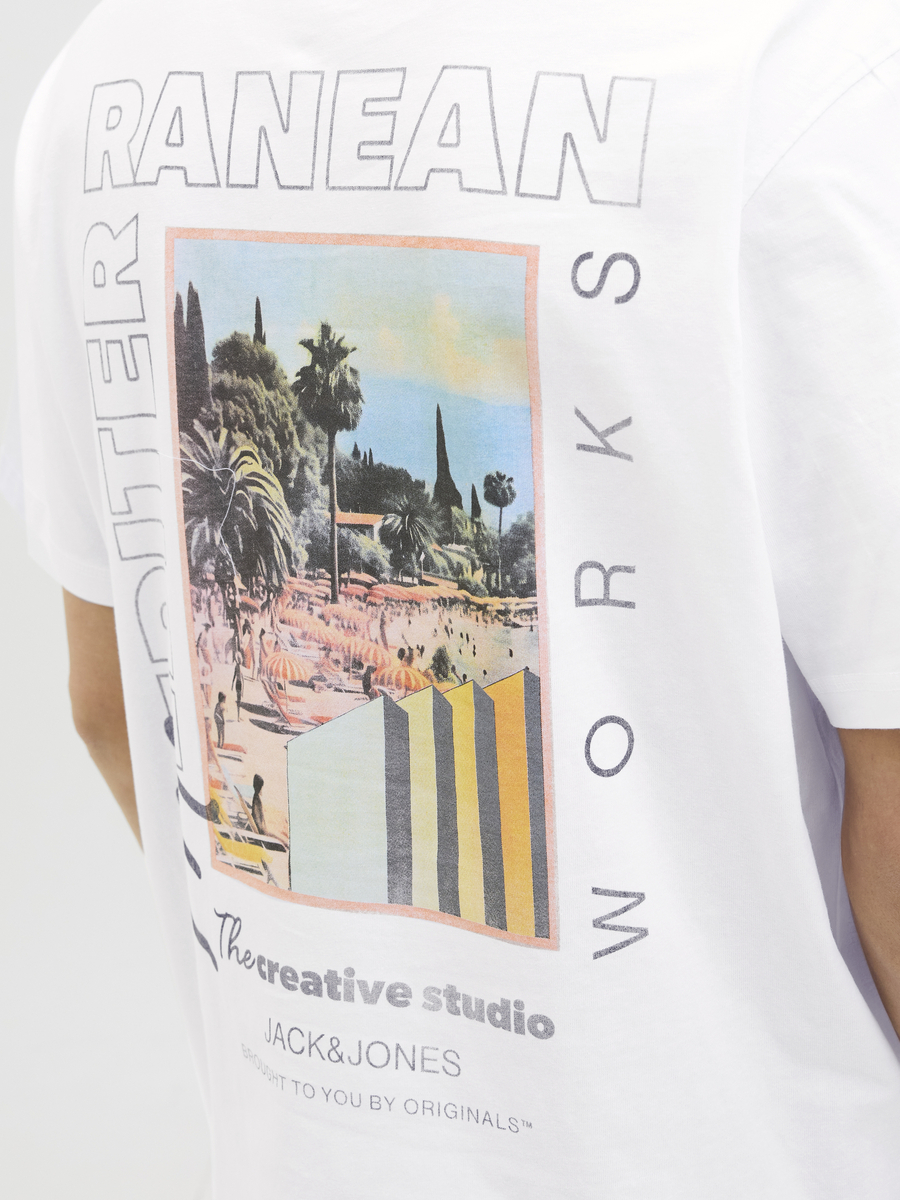 T-shirt van het merk Jack & Jones in het Wit