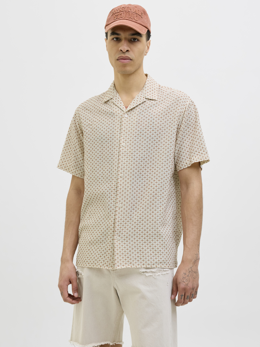 Hemd van het merk Jack & Jones in het Beige