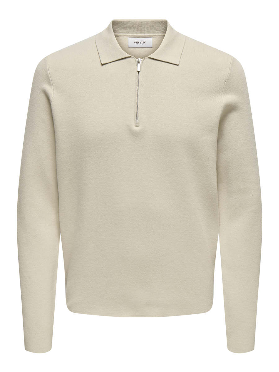 Pull van het merk Only & Sons in het Ecru