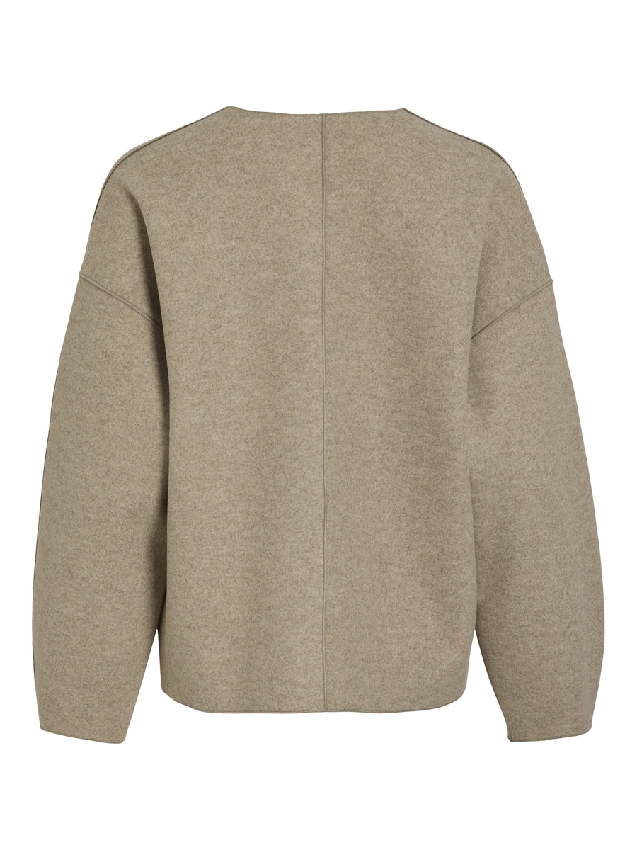 Jacket van het merk Vila in het Beige