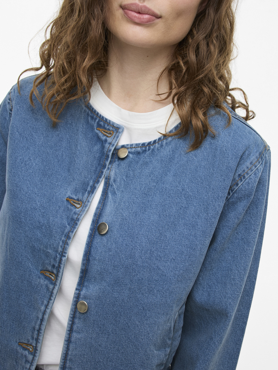 Jacket van het merk Vila in het Jeans