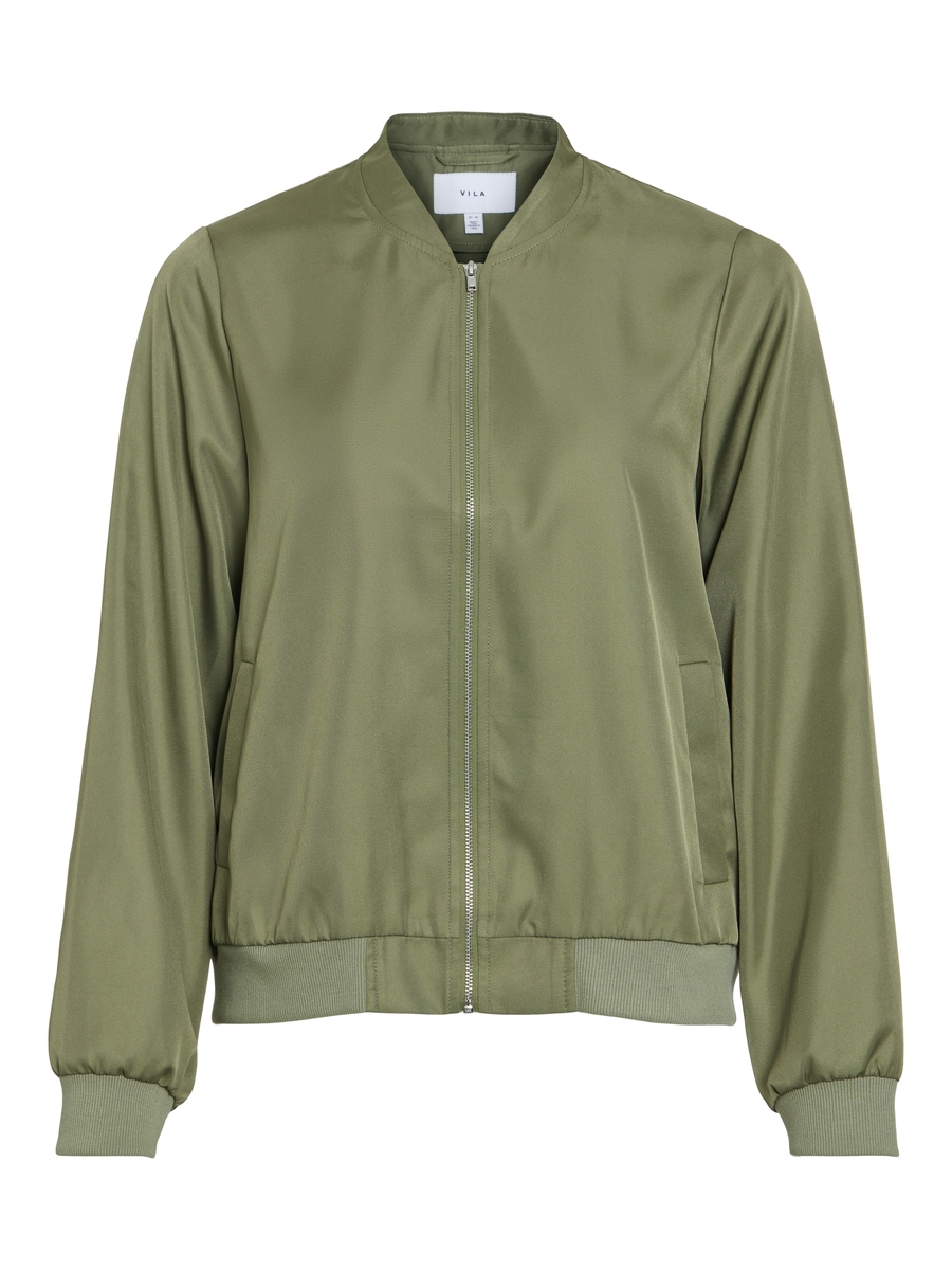 Jacket van het merk Vila in het Kaki