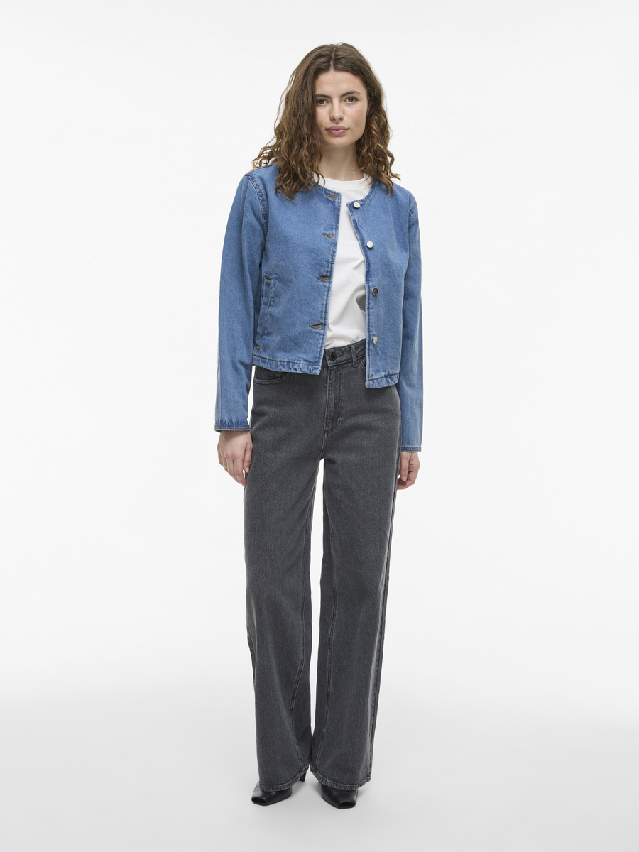 Jacket van het merk Vila in het Jeans